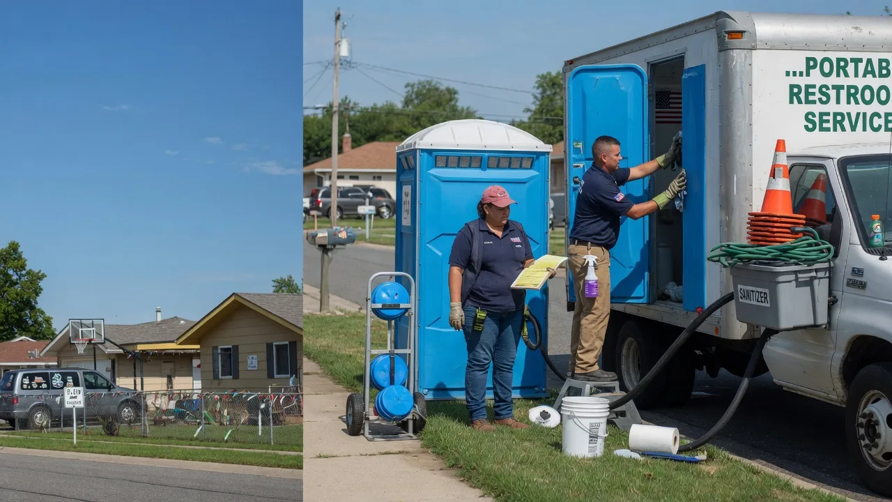 Portable Toilet Rental in Pendleton, IN near me